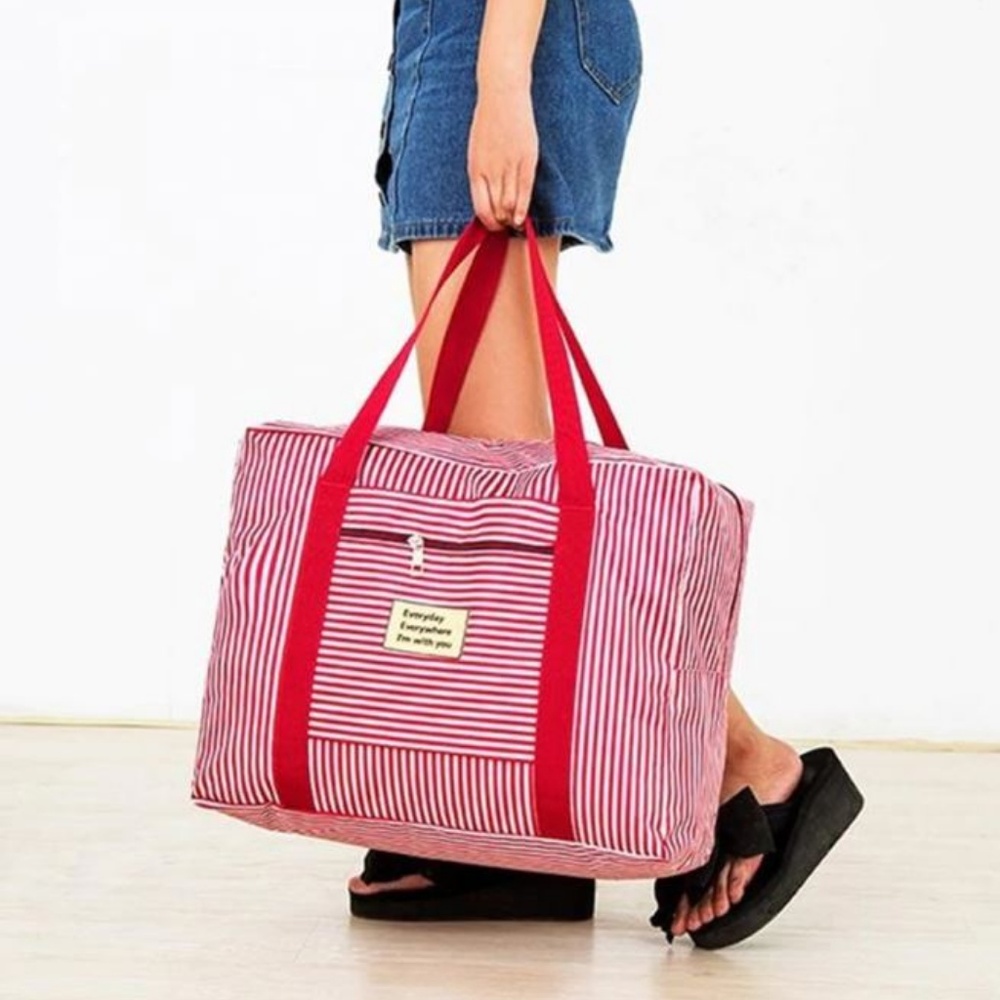 NEW Dotted Travel Luggage Bag - Picture 5 of 8
